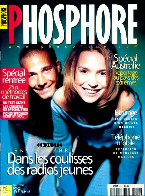 Phosphore n°231 : Dans les coulisses des radios jeunes - Collectif - Livre