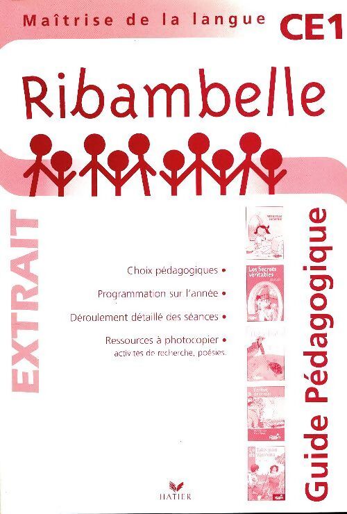 Ribambelle CE1. Guide pédagogique - Collectif - Livre