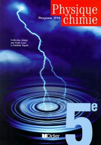 Physique chimie 5ème - Annie Lasne - Livre