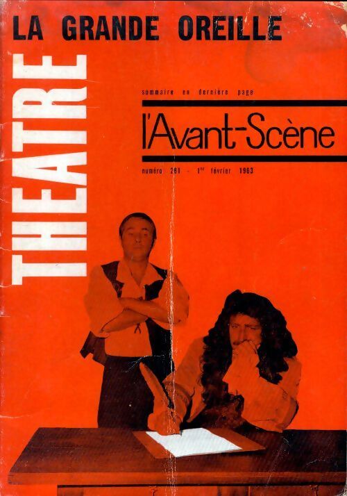 L'avant scène théâtre n°281 : La grande oreille p. A breal - Collectif - Livre
