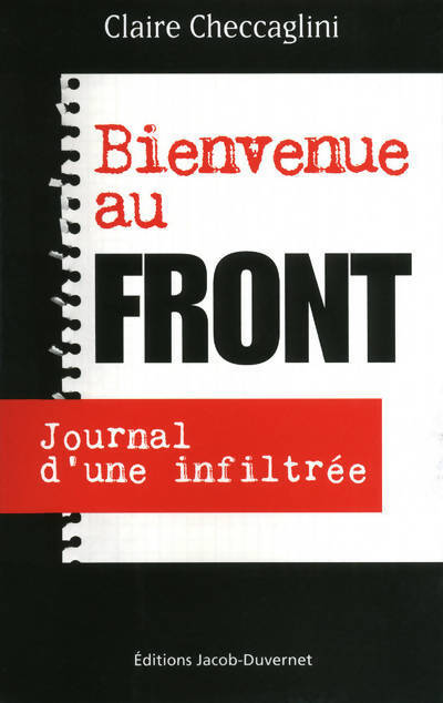Bienvenue au front ! - Claire Checcaglini - Livre