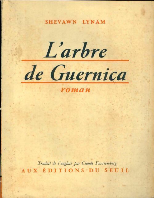L'arbre de Guernica - Shevawn Lynam - Livre