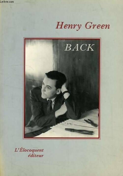 Back - Henry Vincent Yorke - Livre
