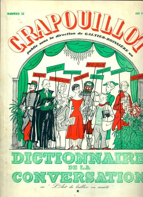 Crapouillot nouvelle série n°32 : Dictionnaire de la conversation Tome I - Collectif - Livre