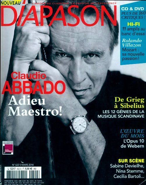 Diapason n°622 : Claudio Abbado - Collectif - Livre