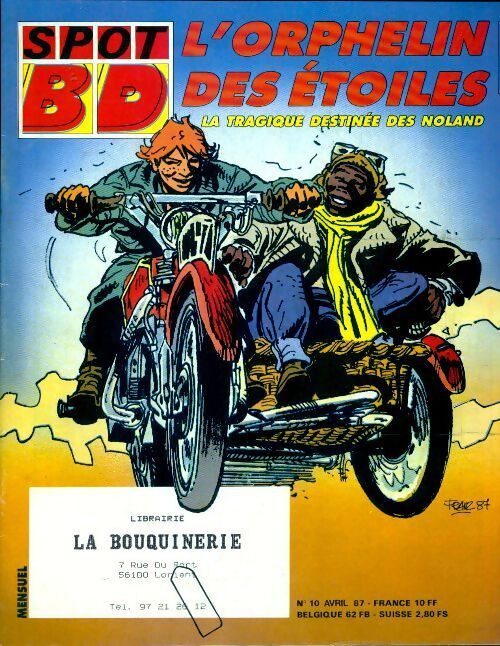 Spot BD n°10 : L'orphelin des étoiles - Collectif - Livre