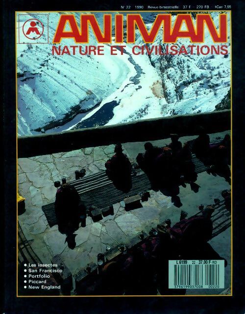 Animan n°22 : Les insectes - San Francisco - Piccard - New England - Collectif - Livre