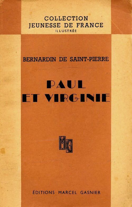 Paul et Virginie - Jacques-Henri Bernardin de Saint Pierre - Livre