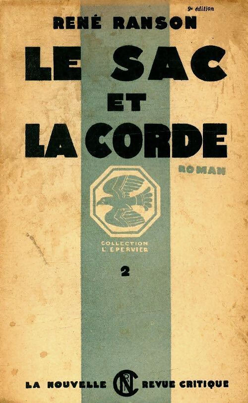 Le sac et la corde - René Ranson - Livre