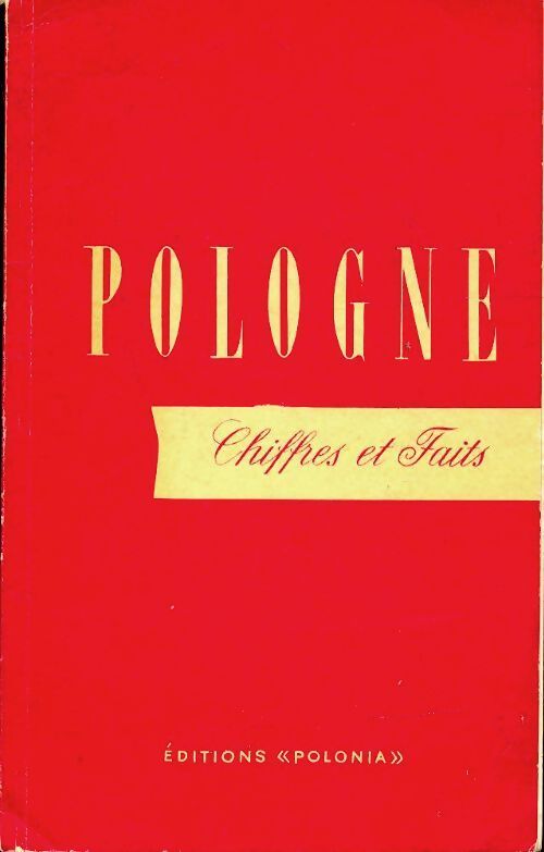 Pologne chiffres et faits - Collectif - Livre