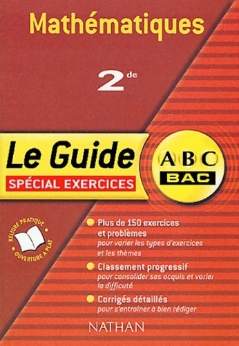 Math Seconde - Marc Gourion - Livre
