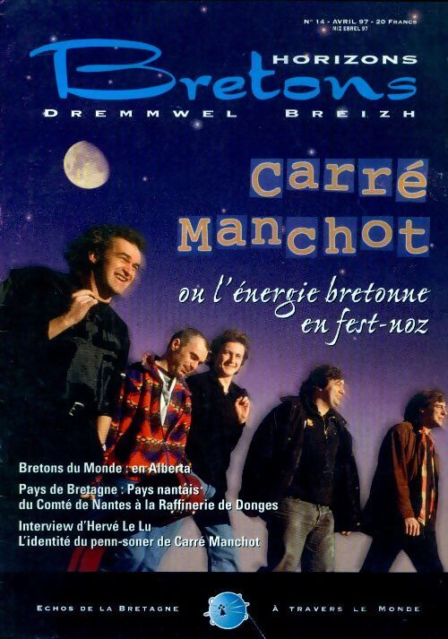 Horizons bretons n°14 : Carré Manchot - Collectif - Livre