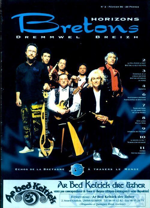 Horizons bretons n°2 - Collectif - Livre