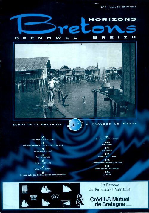 Horizons bretons n°4 - Collectif - Livre