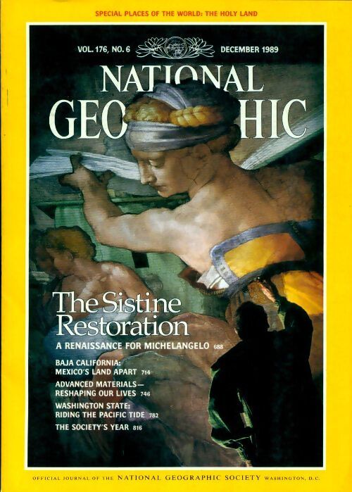 National Geographic US n°176-6 : The Sistine Restoration - Collectif - Livre