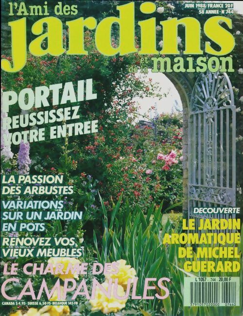 L'ami des jardins et de la maison n°744 : Portail, réussissez votre entrée - Collectif - Livre
