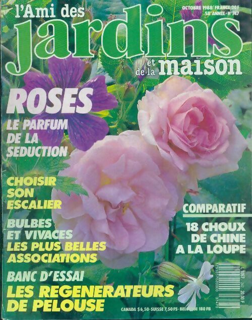 L'ami des jardins et de la maison n°747 : Roses - Collectif - Livre