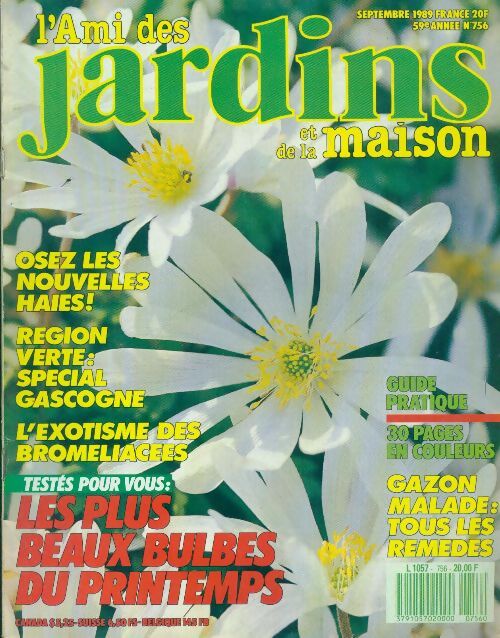 L'ami des jardins et de la maison n°756 : Les plus beaux bulbes du printemps - Collectif - Livre