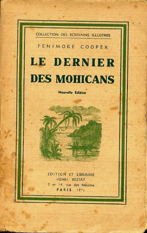 Le dernier des Mohicans - Francis Cooper - Livre