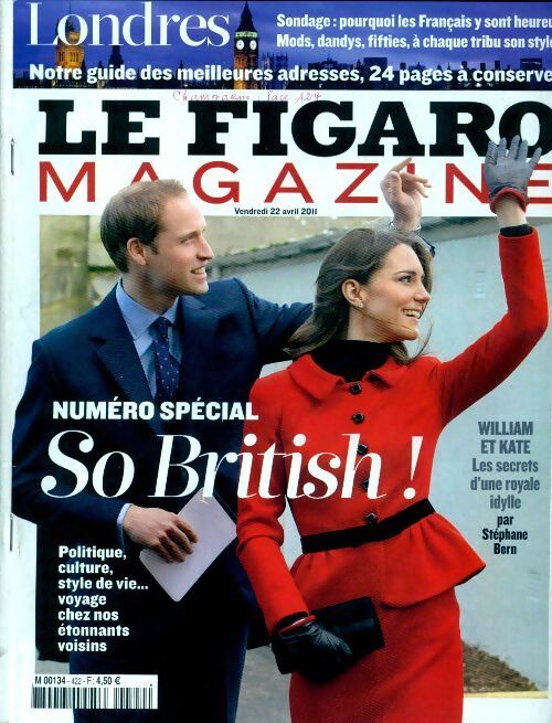 Le Figaro magazine n°422 : So British ! - Collectif - Livre