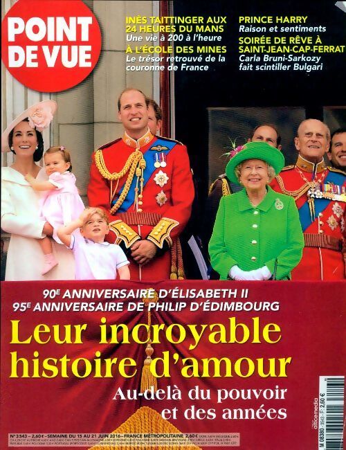 Point de vue n°3543 : Leur incroyable histoire d'amour - Collectif - Livre