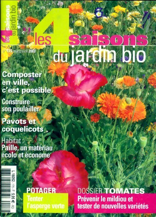 Les 4 saisons du jardin bio n°175 - Collectif - Livre