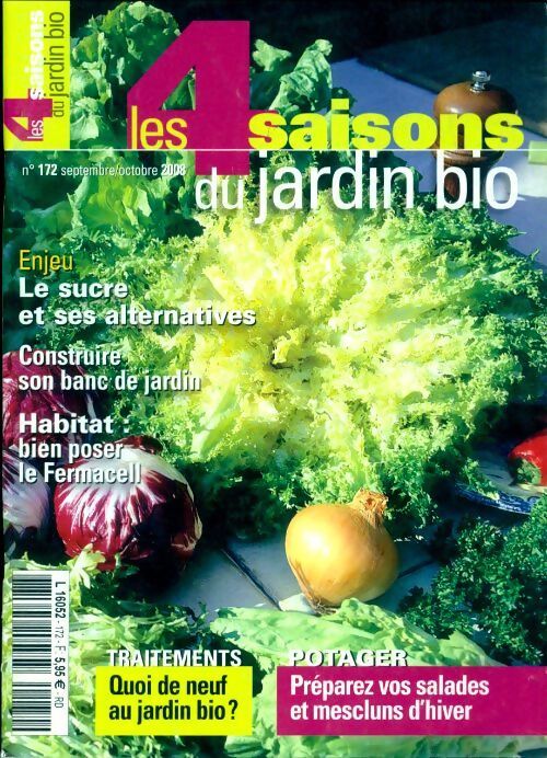 Les 4 saisons du jardin bio n°172 - Collectif - Livre