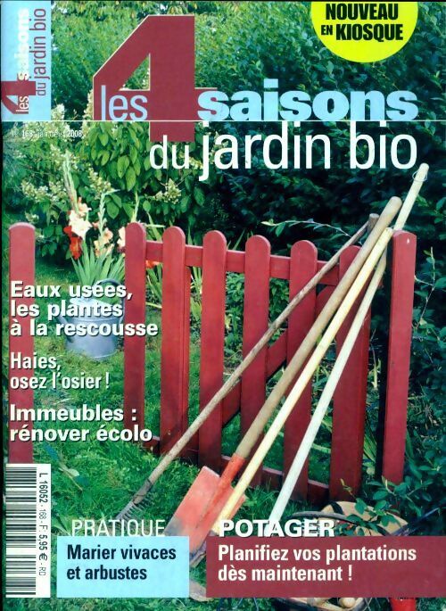 Les 4 saisons du jardin bio n°168 - Collectif - Livre
