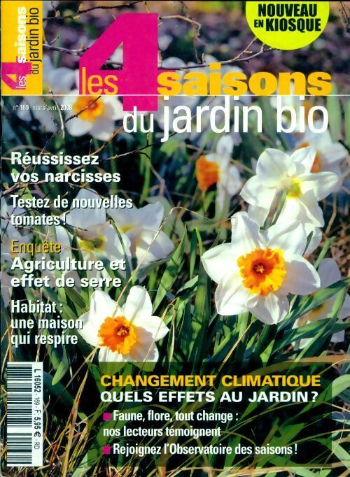 Les 4 saisons du jardin bio n°169 - Collectif - Livre