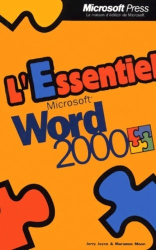 L'essentiel Microsoft Word 2000 - Marianne Moon - Livre