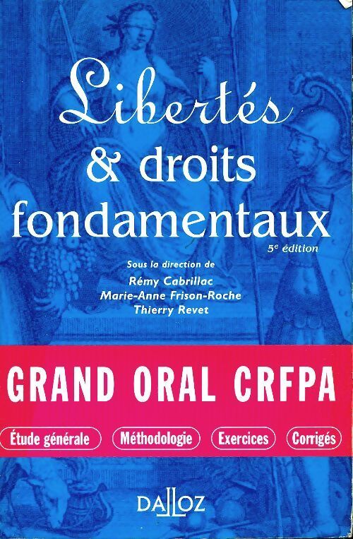 Droits et libertés fondamentaux - Rémy Cabrillac - Livre