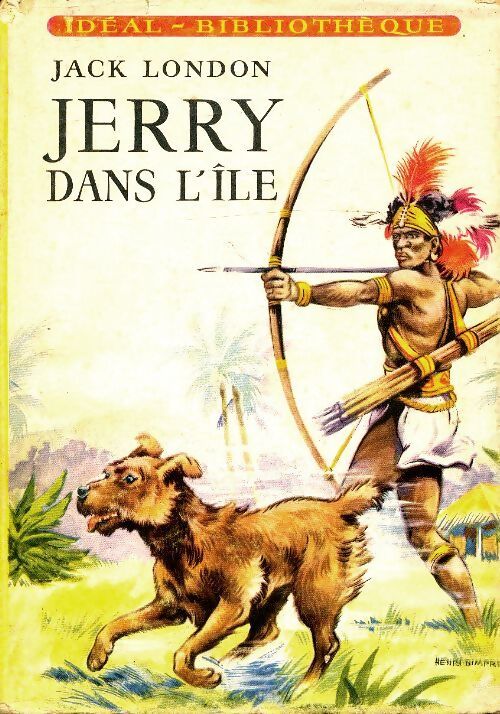 Jerry dans l'île - Jack London - Livre