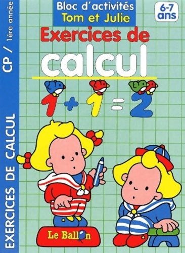 Exercices de calcul 6-7 ans - Collectif - Livre