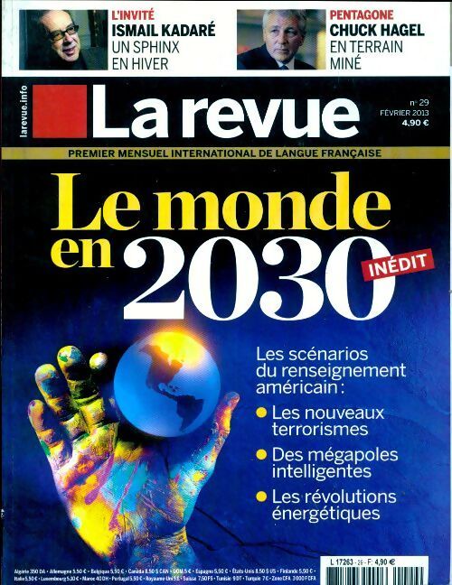 La revue n°29 : Le monde en 2030 - Collectif - Livre