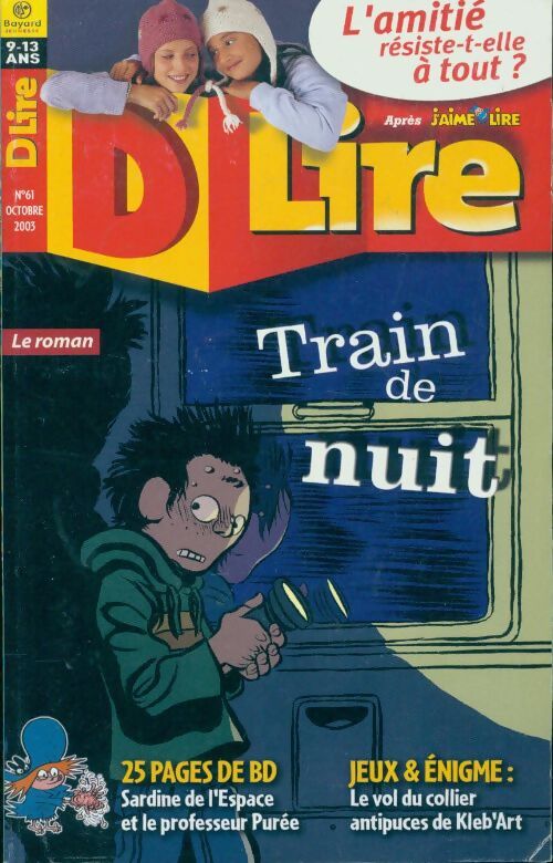 D lire n°61 : Train de nuit - Collectif - Livre