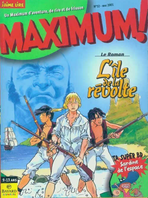 Maximum n°32 : L'île de la révolte - Collectif - Livre