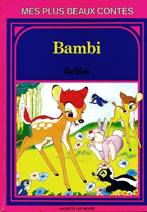 Bambi - Walt Disney - Livre