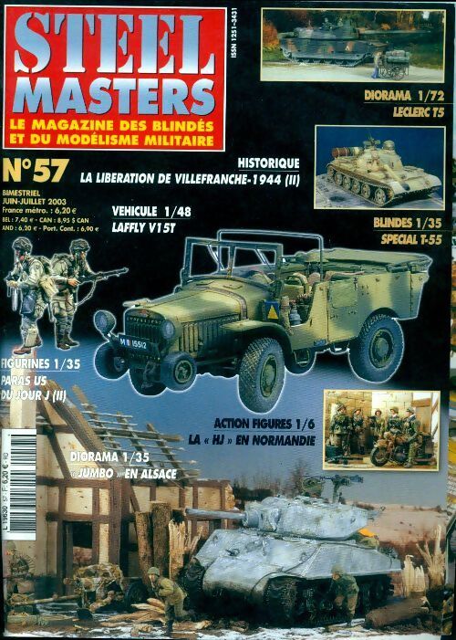 Steel masters n°57 - Collectif - Livre