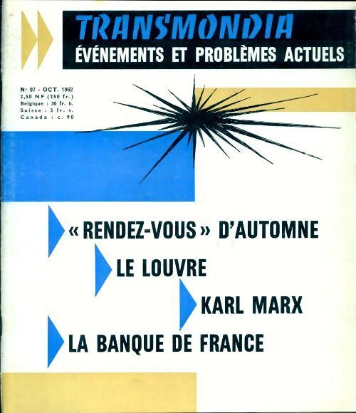 Transmondia n°97 - Collectif - Livre