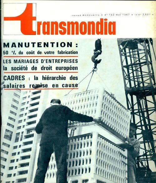 Transmondia n°152 : Manutention - Collectif - Livre