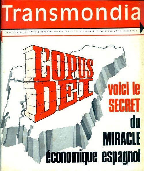 Transmondia n°146 : L'opus dei - Collectif - Livre