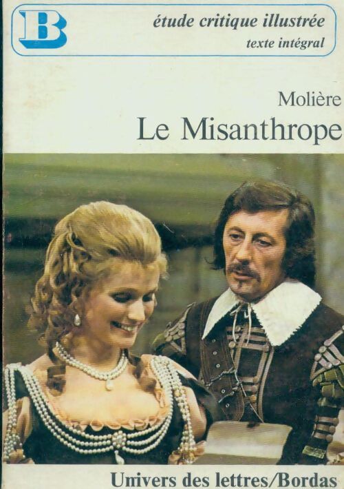 Le misanthrope - Molière - Livre