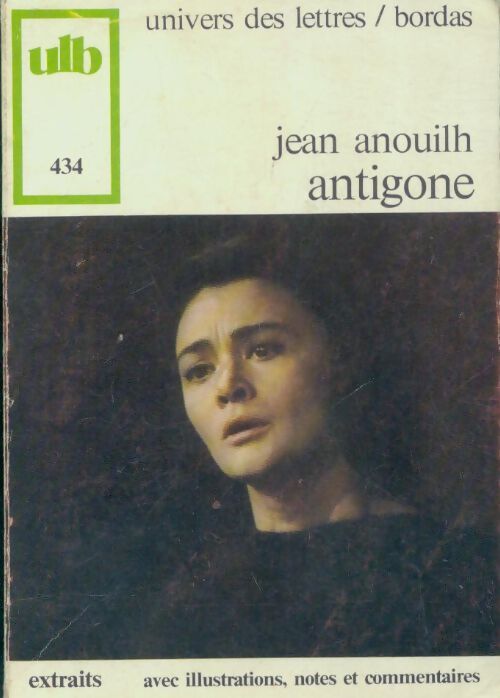 Antigone - Jean Anouilh - Livre