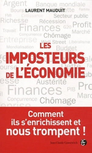 Les imposteurs de l'économie - Laurent Mauduit - Livre