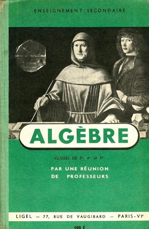 Algèbre 5e, 4e, 3e - Collectif - Livre