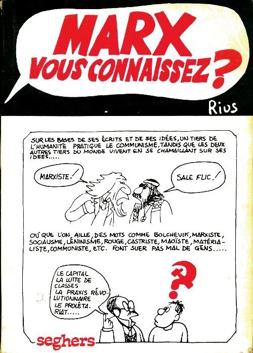 Marx vous connaissez ? - Rius - Livre