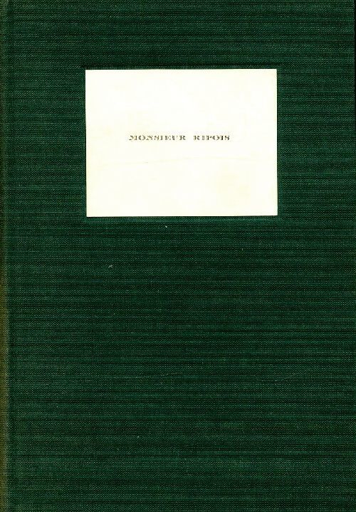 Monsieur Ripois et la Némésis - Louis Hémon - Livre