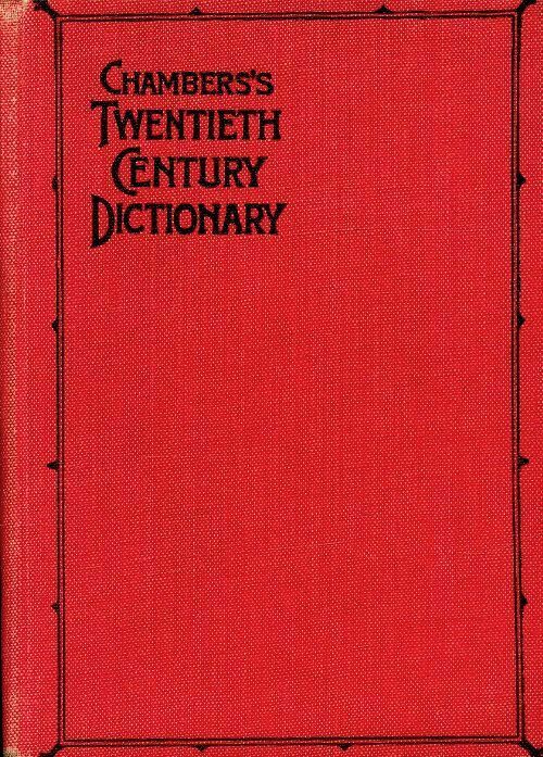 Chambers's twentieth century dictionary - Thomas Davidson - Livre