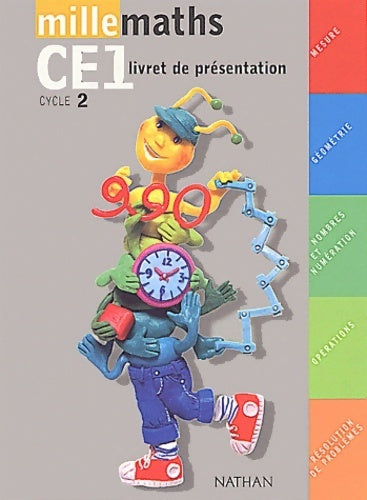 Millemaths CE1. Livret de présentation - Jean-Luc Brégeon - Livre