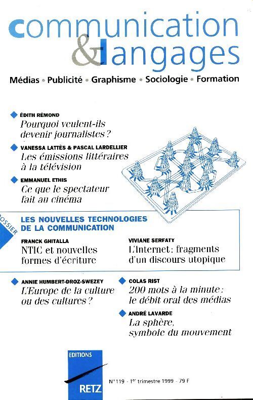 Communication et langages n°119 - Collectif - Livre